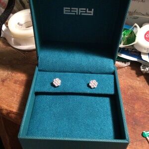 NWT Effy diamond studs